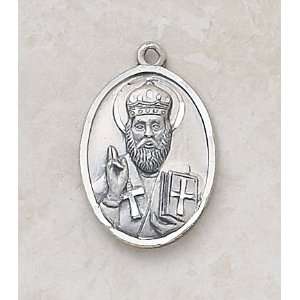  St. Nicholas Sterling Silver Patron Saint Medal Catholic 