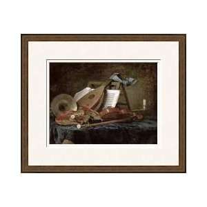  The Attributes Of Music Framed Giclee Print