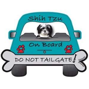  Do Not Tailgate Shih Tzu Magnet
