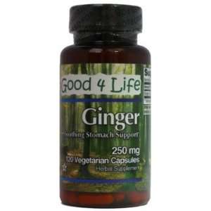  Ginger 250mg (120 Vegetarian Capsules) Health & Personal 