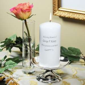 Personalized Memorial Unity Candle Set 