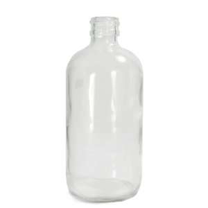 Qorpak GLA 00806 Clear Glass Boston Round Bottle with 20 400 Neck 