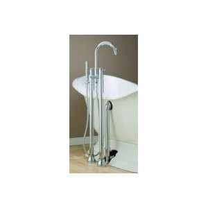   Free Standing Tub Filler with Hand Shower 7565BN