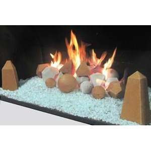 Peterson Gas Logs GEO  GEO SHAPES Dimensional Architectural Hearth 