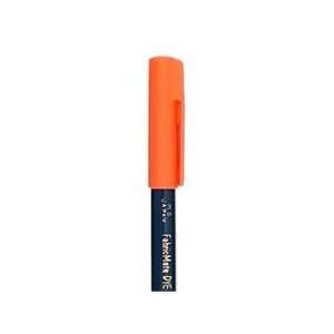   Dye Markers Brush Tip Short Fluorescent Orange (3 Pack)