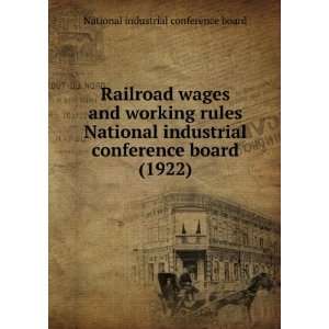   conference board (1922) National industrial conference board