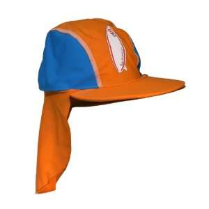  DaRiMi Kidz Flap Hat Orange/Royal Blue Medium Baby