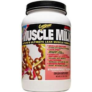  Cytosport Muscle Milk, Strawberries N Creme, 2.47 lb 