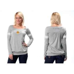 Los Angeles Lakers Womens Long Sleeve Armband Jersey Top   by Alyssa 
