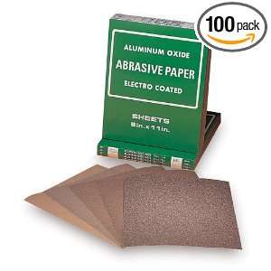 Mercer Abrasives 200120A 100 9 Inch by 11 Inch Aluminum Oxide Paper 
