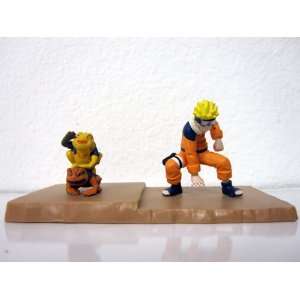  Naruto with Frogs Figure on Display Base 