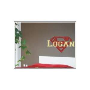  Boys Super Hero Personalized Wall Decal Automotive