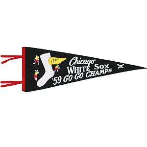  Chicago White Sox 1959 GO GO SOX Pennant by Mitchell 