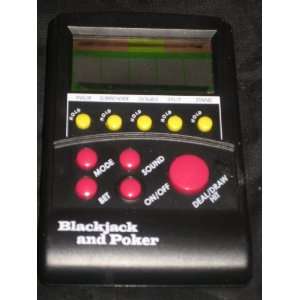  Blackjack and Poker Hand Held Electronic Game Everything 