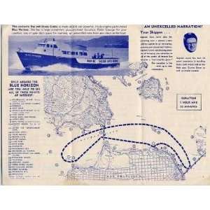   Bay & Ocean Cruise Brochure San Francisco 1963 