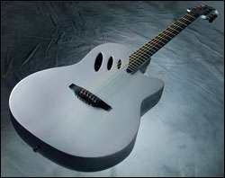   iDea Guitar with Built in  Recorder and Player, high gloss black