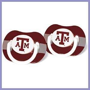  Pacifier   Texas A&m (2 Pack) By Baby Fanatic: Baby