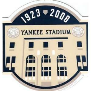   York Yankees Stadium Final Season MLB Car Magnet