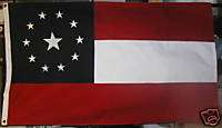 11 Star, 1st National Confederate Flag..Civil War Flag  