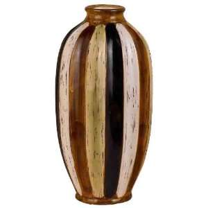  Myriad Striped 16 1/4 High Ceramic Vase