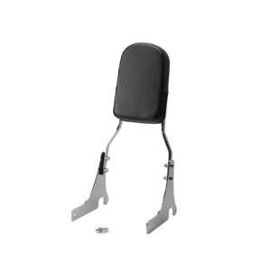   with Leather Pad Back Rest Seat Metric Cruisers Motorcycle Automotive