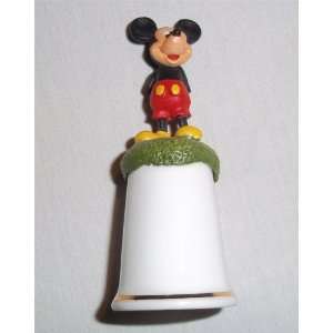  Walt Disney Miniature Mickey Mouse Ceramic Bell 