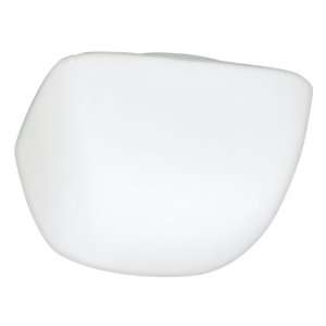    to Ceiling Square Ceiling Light, Triplex Satin Opal Glass and White