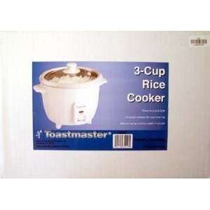  Toastmaster 3 Cup Rice Cooker TRC3: Kitchen & Dining