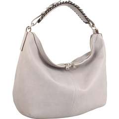   stunning hobo style handbag made of rich leather holds your
