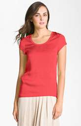 New Markdown Vince Camuto Mixed Media Tee Was: $54.00 Now: $31.90 40% 