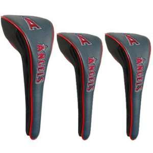  Anaheim Angels MLB Magnetic Set of Three Golf Headcovers 
