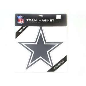  Dallas Cowboys 12in Star Magnet: Sports & Outdoors