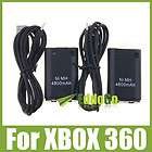   Rechargeable Battery Pack USB Charger Cable For Xbox360 Controller