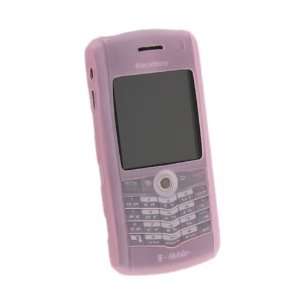    Silicone Skin Case for Blackberry Pearl 8100, Pink Electronics