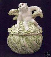 Large Happy Figural Monkey Box Italian Ceramics NEW  