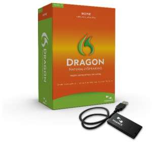 Nuance Dragon Naturally Speaking Home Edition 11 + USB Sound Adapter 
