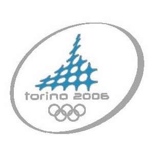  Torino 2006 Winter Olympics Oval Logo Pin: Sports 
