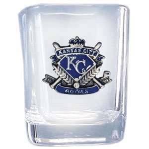  Kansas City Royals Square Shot Glass   MLB Baseball Fan 