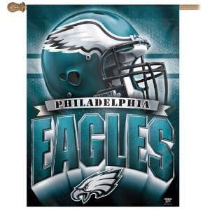  Philadelphia Eagles Vertical Flag 27x37 Banner Sports 