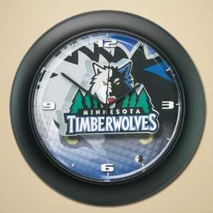   Minnesota Timberwolves High Definition Wall Clock: Sports & Outdoors