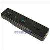 For Nintendo Wii Black Remote Controller+Silicone Case+Wrist  