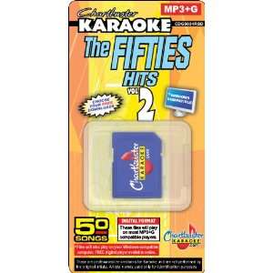 Chartbuster Karaoke   50 Gs on SD Card   CB5034   Fifties Vol. 2