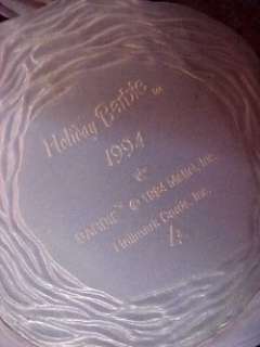 1994 HALLMARK HOLIDAY BARBIE ORNAMENT  2ND IN SERIES  