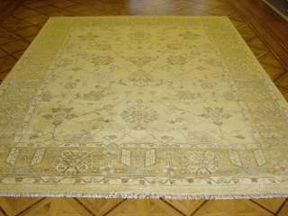   Brown Plush Wool Handknotted Persian Design Oriental Rug New  
