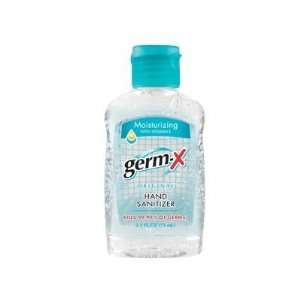  Germ X 2.5 oz. Clear Hand Sanitizer 12 Bottles Health 