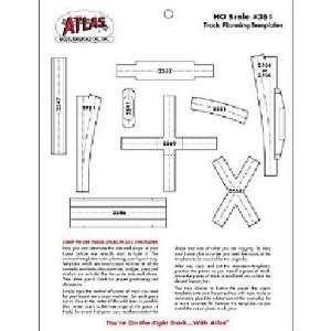 HO Track Planning Template Atlas Trains: Toys &amp; Games