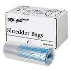   Gbc 1765016 Gbc Poly Shredder Bag   8 Gal   100 / Box   Plastic