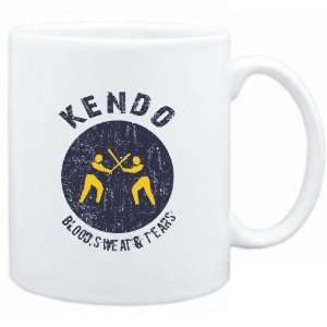    Mug White  Kendo , BLOOD SWEAT & TEARS  Sports