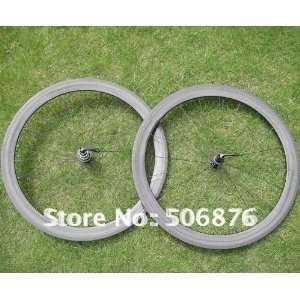 full carbon fiber bicycle wheel set 50mm clincher type carbon wheelset 