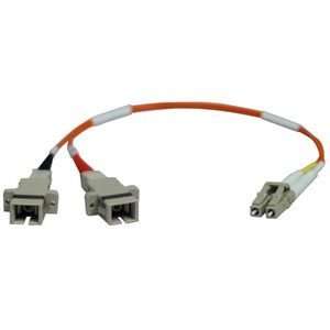   Tripp Lite N458 001 50 Fiber Optic Cable Adapter   K95742: Electronics